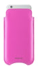 NueVue iPhone case pink leather with window rear