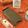 iPhone SE-1st Gen, 5 Case in Khaki Cotton Twill | Screen Cleaning Sanitizing Lining
