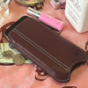 iPhone SE-1st Gen, 5 Sleeve Case in Burgundy Leather | Screen Cleaning Sanitizing Lining
