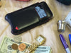 NueVue iPhone 11 and iPhone XR Wallet Case Napa Leather | Black | Sanitizing Screen Cleaning Case