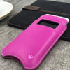 NueVue iPhone 6 Plus Pink leather screen cleaning case lifestyle 1