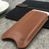 iPhone 6 Plus Case Tan Leather NueVue Cleaning Case lifestyle 1