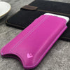 NueVue iPhone 8 / 7 pink leather case lifestyle 1
