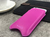 NueVue iPhone 11 Pro Max | iPhone Xs Max Case Napa Leather | Hot Pink | Cleaning Sanitizing Case