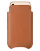 NueVue iPhone 11 and iPhone XR Case Napa Leather | Tan | Sanitizing Screen Cleaning Case