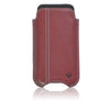 iPhone SE-1st Gen, 5 Sleeve Case in Burgundy Leather | Screen Cleaning Sanitizing Lining
