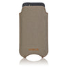 iPhone SE-1st Gen, 5 Case in Khaki Cotton Twill | Screen Cleaning Sanitizing Lining