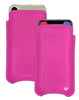 NueVue iPhone X leather case Hot Pink
