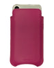 iPhone 15 / 15 Pro Samba Red Leather Case with NueVue Patented Antimicrobial, Germ Fighting and Screen Cleaning Technology
