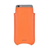 NueVue iPhone 6 Plus Orange Pouch cleaning case