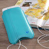 NueVue iPhone 6s Plus blue vegan leather case lifestyle 2