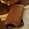 NueVue iPhone 8 / 7 tan leather case lifestyle 2