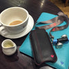 NueVue iPhone 8 / 7 Plus black wallet case lifestyle 2