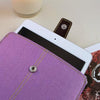 NueVue iPad mini case purple canvas self cleaning interior lifestyle 1