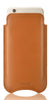 NueVue iPhone 14 Pro Max Tan Leather NueVue Self Cleaning Case