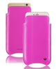 NueVue iPhone 6 Plus Pink leather screen cleaning case pink dual