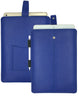 iPad Pro Sleeve Case in French Blue Faux Leather | Screen Cleaning and Sanitizing Lining