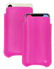 iPhone 13 / 13 Pro Violet Rose Leather Case with NueVue Patented Antimicrobial, Germ Fighting and Screen Cleaning Technology