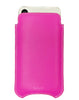 iPhone 14 / 14 Pro Violet Rose Leather Case with NueVue Patented Antimicrobial, Germ Fighting and Screen Cleaning Technology