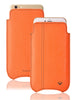 NueVue iPhone case orange faux dual