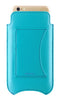 NueVue iPhone 8 blue window wallet rear