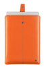 NueVue iPad case orange vegan leather ipad front