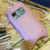 NueVue Faux leather iPhone 8 Case Sugar Purple lifestyle 2