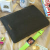 iPad Sleeve Case in Green Cotton Twill | Screen Cleaning Protective Sanitizing Interior.