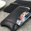 NueVue Black iPhone 6 6s wallet window case lifestyle 3
