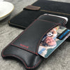 NueVue iPhone 8 / 7 Plus black wallet case lifestyle 3