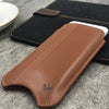 NueVue iPhone 8 / 7 tan leather case lifestyle 1