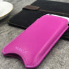 NueVue iPhone 6 6s pink leather case lifestyle 3