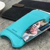 NueVue iPhone 6s Plus blue wallet case lifestyle 3