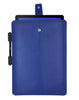 Samsung Galaxy Tab S Sleeve Case in French Blue Faux Leather