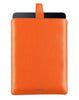 Samsung Galaxy Tab S3 Sleeve Case in Flame Orange Faux Leather