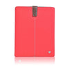 iPad Sleeve Cover Case in Coral Pink Canvas | Screen Cleaning and Sanitizing Lining.