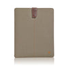 iPad Sleeve Case in Khaki Cotton Twill | Screen Cleaning Sanitizing Lining.