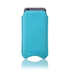 NueVue iPhone 13 mini case blue vegan leather self cleaning interior