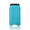 NueVue iPhone 13 mini case blue vegan leather self cleaning interior