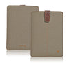 NueVue iPad mini case Khaki Cotton Twill dual