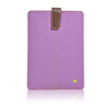 NueVue iPad mini case purple canvas self cleaning interior